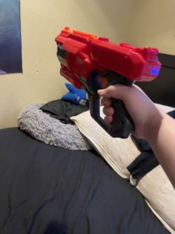 Nerf Mega Gun With 3 Bullets