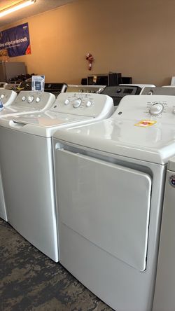 Nice GE washer and gas dryer