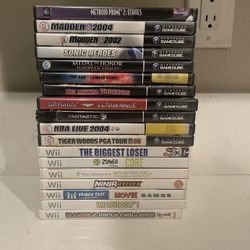 Nintendo GameCube Video Game Lot 