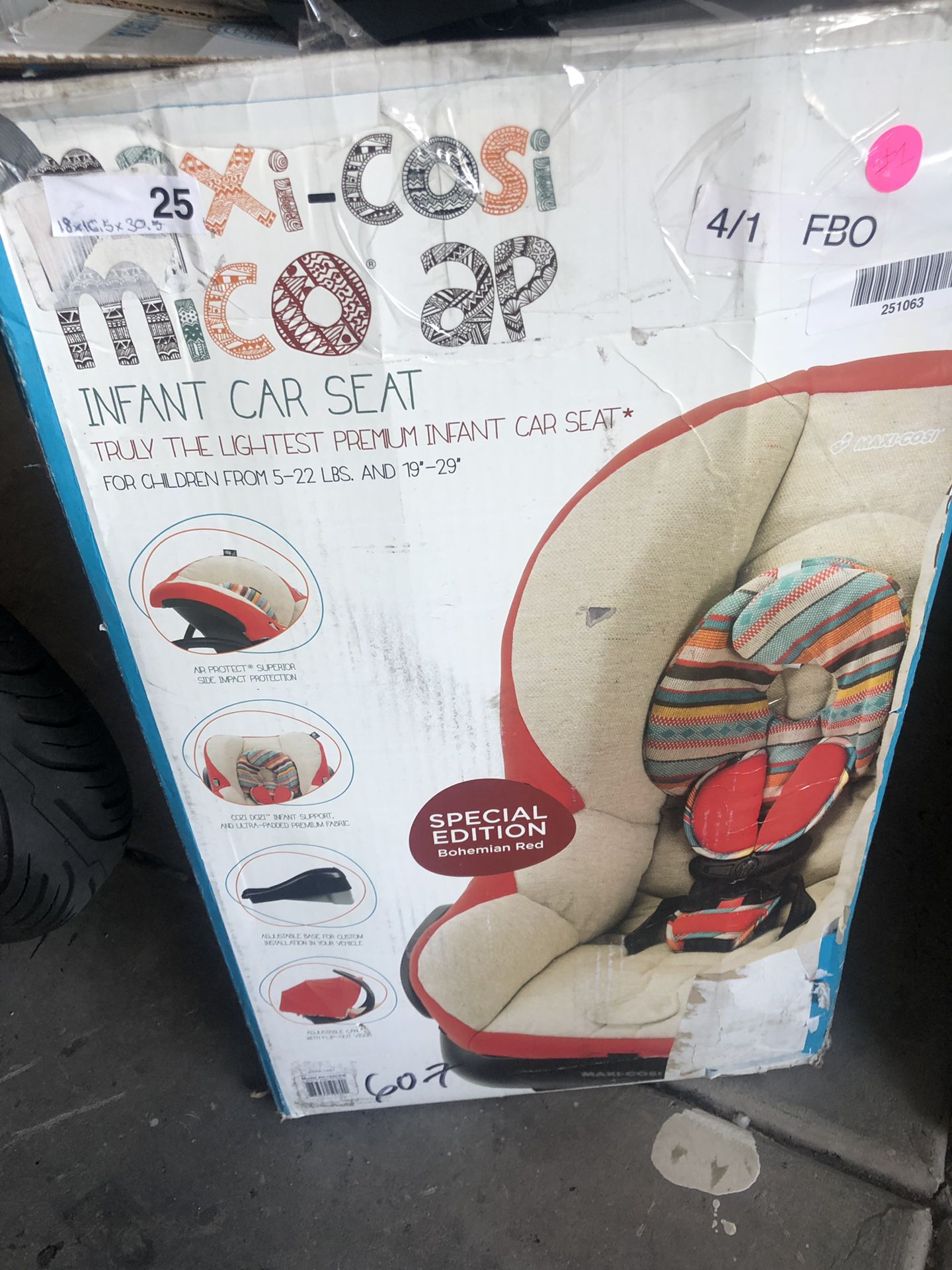 Maxi-Cosi Mico ap infant car seat