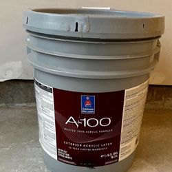 Exterior Paint. Color Purpoise. Low Sheen. New 5 Gallons 