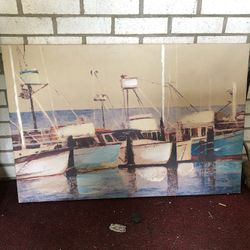 Canvas Sailboat Print