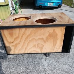15s Ported Box Solid Wood
