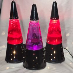 Set of 3 wizard lava lamp