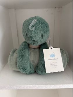 Plush Blanket with Soft Toy - Turtle - Cloud Island™