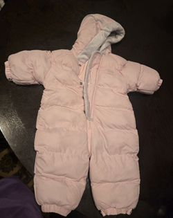 Pink Baby Snowsuit