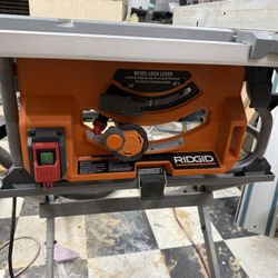 Ridgid Table Saw