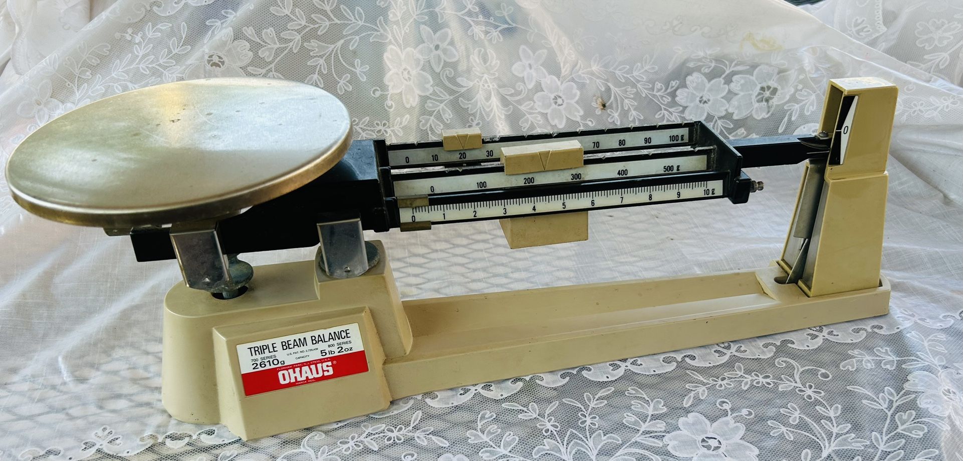 Triple Beam Balance Scale 700 Series 2610g Regular Price 421