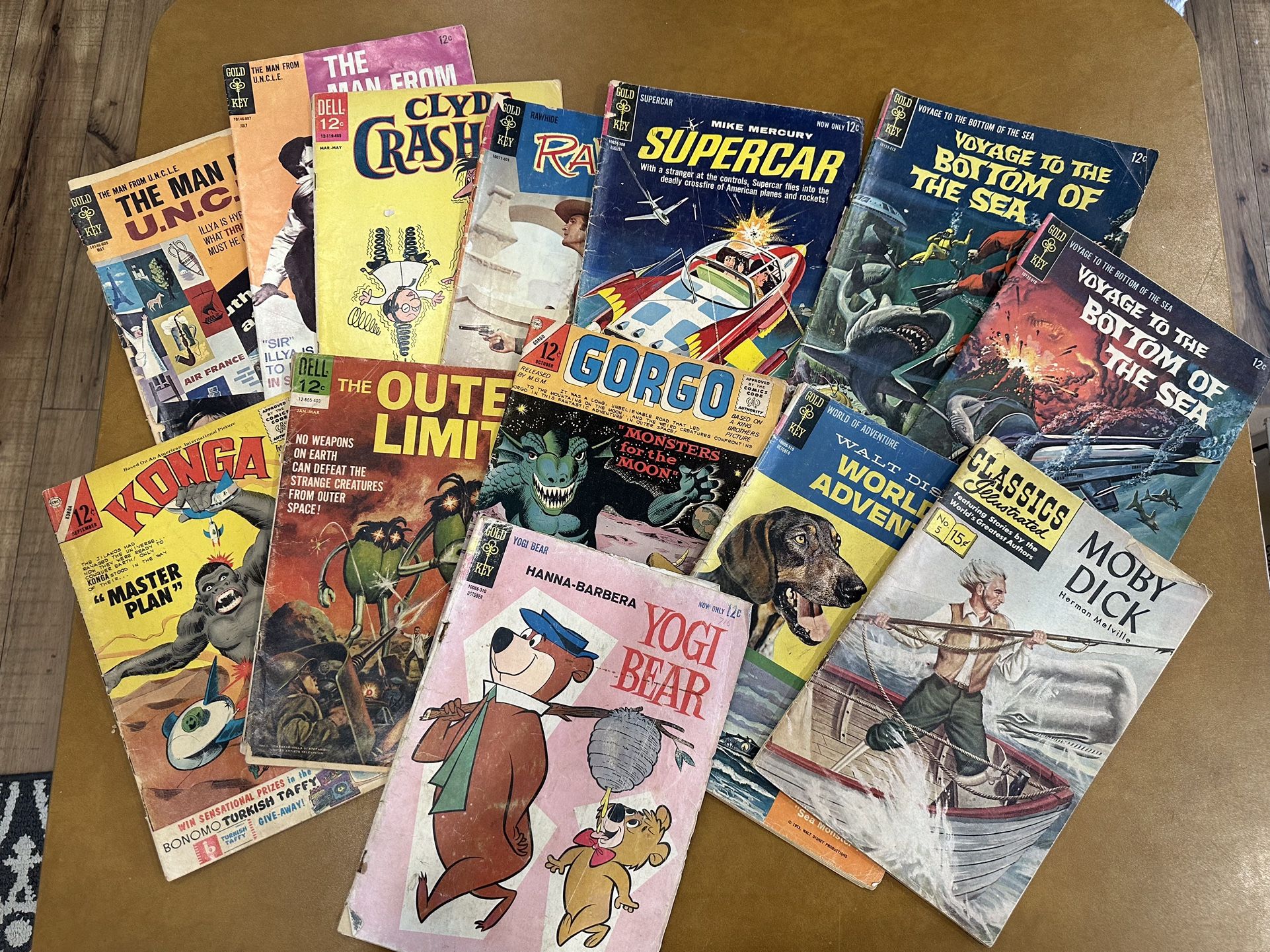 Classic Comic Books And Kids Books From The ‘60’s