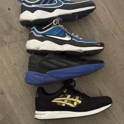 NOT FREE.  MAKE. ME A OFFER !!!MENS NIKE ADIDAS ASICS HAUL 10.5 4 Pair