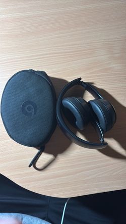 Black Bose Solo 3 On ear headphones with carrying case