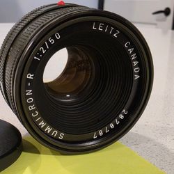 Leica Canada (Leitz Wetzlar) Summicron-R 1:2/50 Safari Olive Edition 