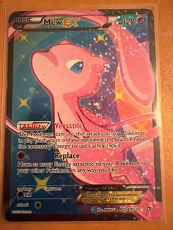 The Pokémon Company Mew-EX RC24/RC25 Legendary Treasures RC UR Holo EN