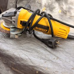 a DEWALT 7 Amp 4.5-inch Small Angle Grinder