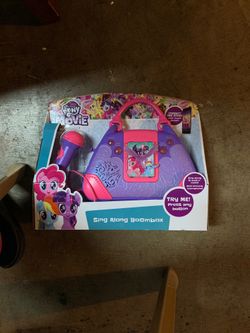 My little pony boombox