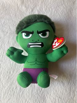 Hulk Ty Beanie Babies Like New. Thornton