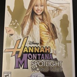 Disney’s HANNAH MONTANA Spotlight Tour (Nintendo Wii + Wii U)