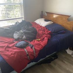 Bedroom Set With Box Spring & Mattress 