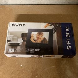 Sony S-Frame Digital Picture Frame 