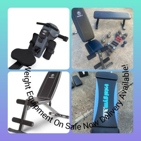 WEIGHT EQUIPMENT FOR SALE DELIVERY AVAILABLE