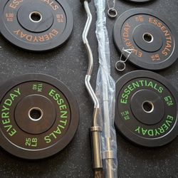 Olympic Bar And Weights 