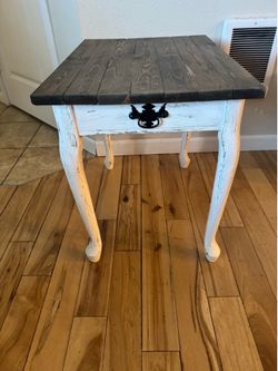 Rustic End Table