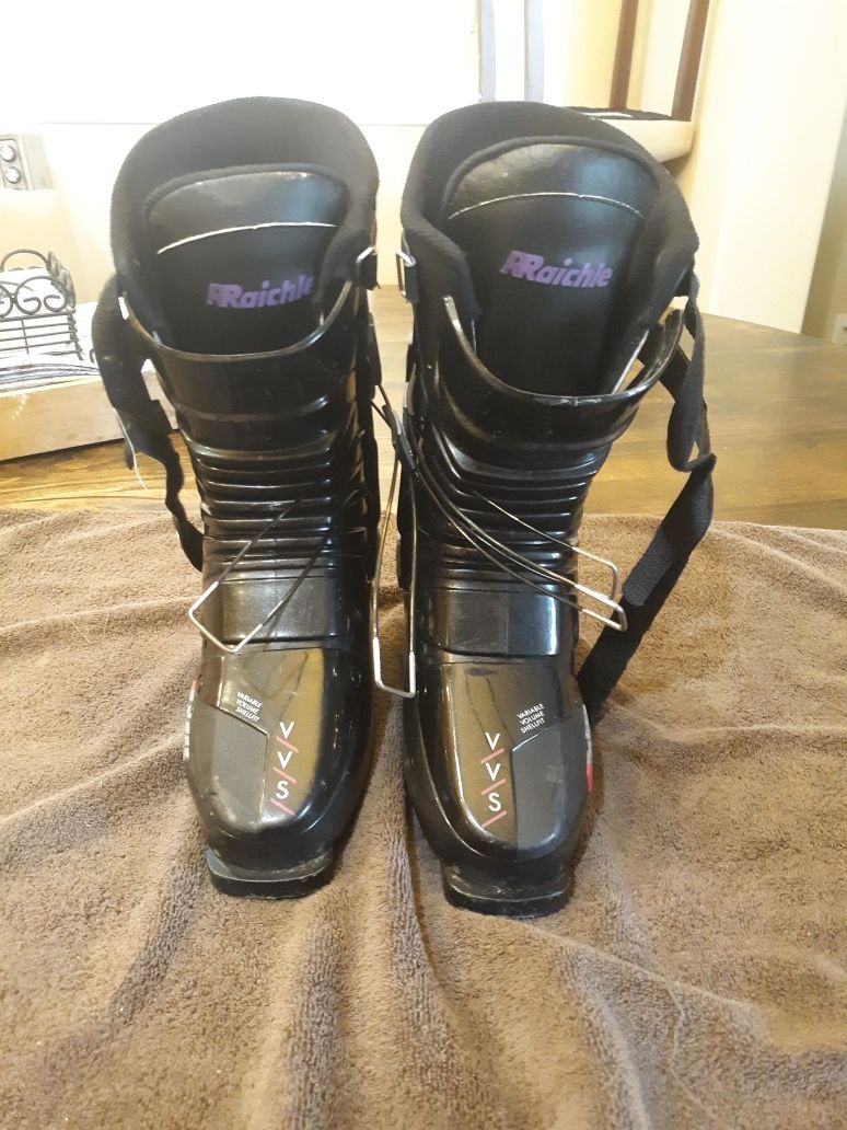 Vintage Raichle FX8 flexon ski boots sz 10/12 women's