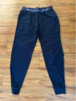 Polo Ralph Lauren NAVY MERCERIZED COTTON Pajama Pants Men’s Blue Size Medium