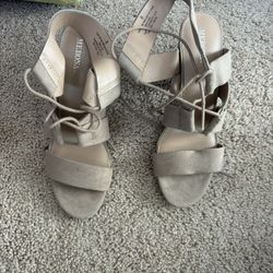 3 Inch Nude Wedges
