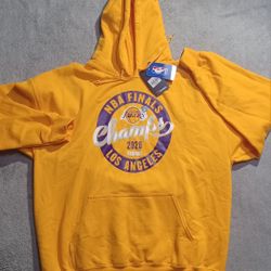 Men's Size Xlarge Los Angeles Lakers Champs Sweatshirt New 2020