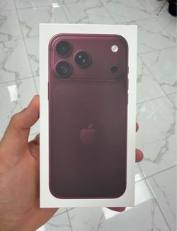 IPHONE 18 PRO MAX 512GB BURGUNDY BRAND NEW UNLOCKED