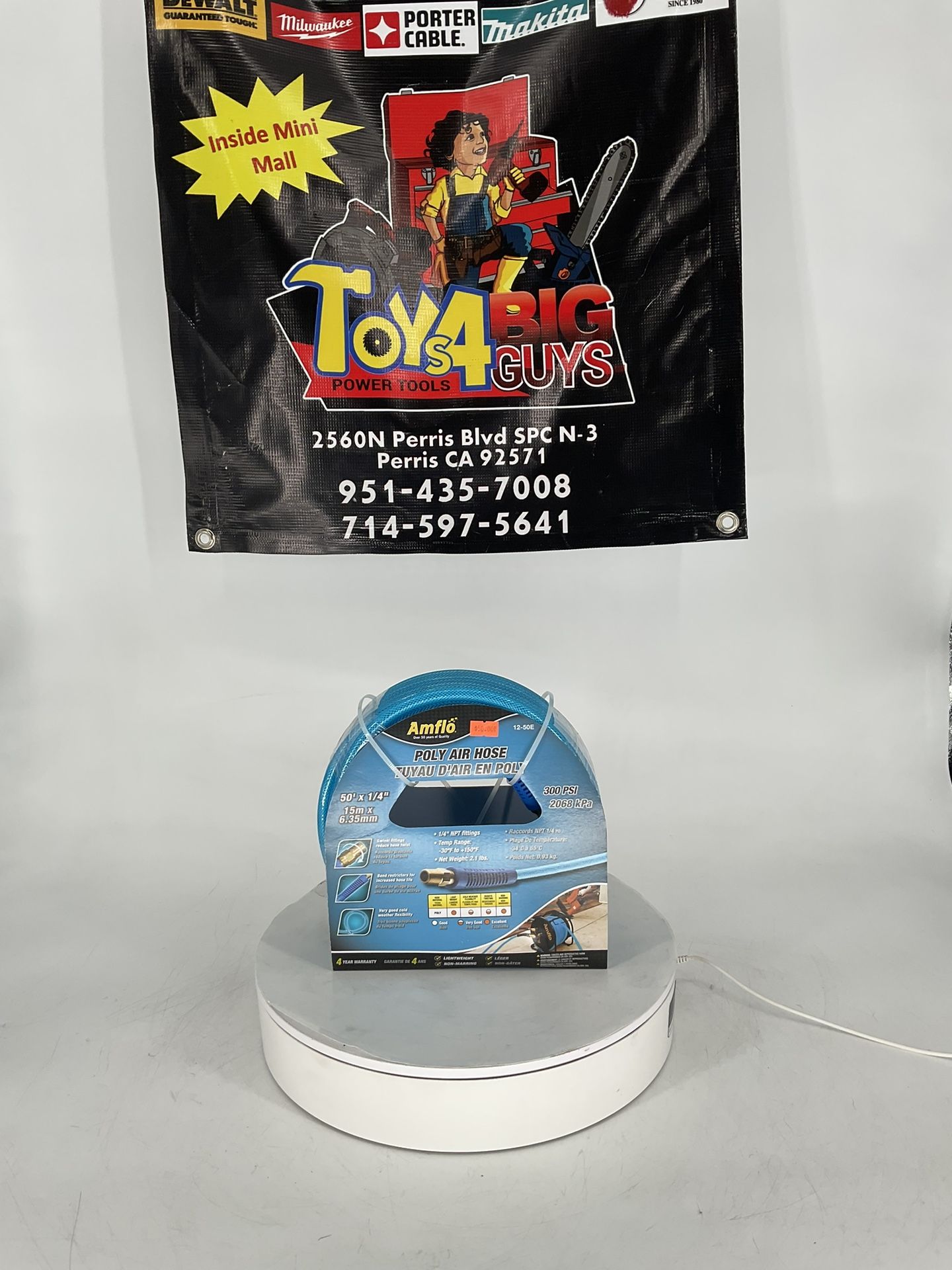 Amflo 1/4 In. x 50 Ft. Polyurethane Air Hose