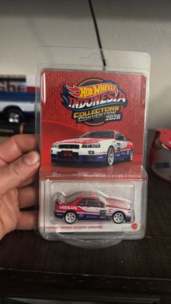 Hotwheels Nissan skyline bnr34 Indonesia convention