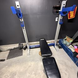 Fitness Gear Bench/squat Rack. 