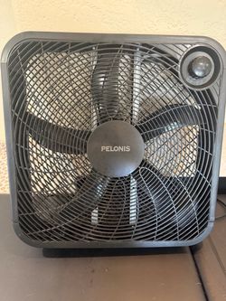 PELONIS 3-Speed, 20-Inch Box Fan