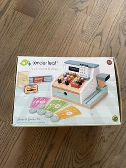 Tender Leaf general stores till wooden kids toy