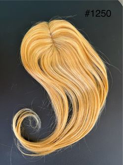New human hair topper