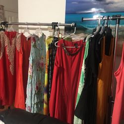BEAUTIFUL WOMANS CLOTHING DRESSES AND TOP BLOUSES FOR SUMMER ⭐️⭐️⭐️⭐️⭐️ LOTS OF OUTFITS PLEASE INBOX ME IF YOU’RE INTERESTED 