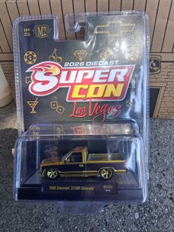 Hot Wheels 🔥 🌶 88 Chevrolet C1500 Silverado Super con Los Vegas M2