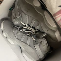 Jordan 6 Ring Wolf Grey