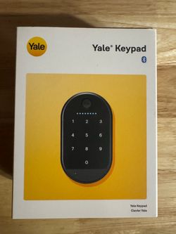 Yale keypad