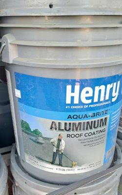 Henry
558 Aqua-Brite Aluminum Reflective Roof Coating 4.75 gal.