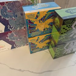 Pokemon Sealed Prismatic, Ascended, Perfect Order 