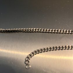 925 sterling silver cuban chain