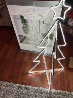 New 35” white LED Christmas Tree -Turlock