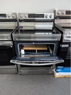 Samsung electric double oven stove