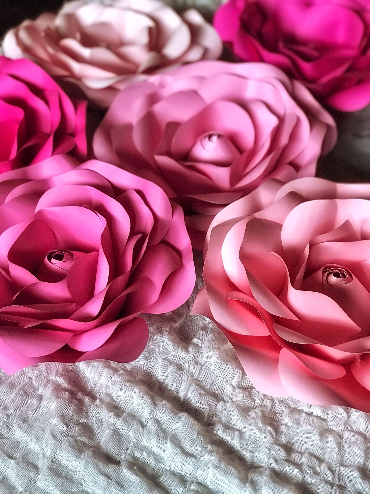 Paper Flowers Decoration