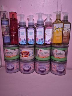 Bath & Body Works Bundle – Soaps, Candles & Sprays