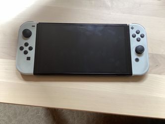 Nintendo Switch OLED White Joy-Con Console with NBA 2K25 Game Card and Switch Case
