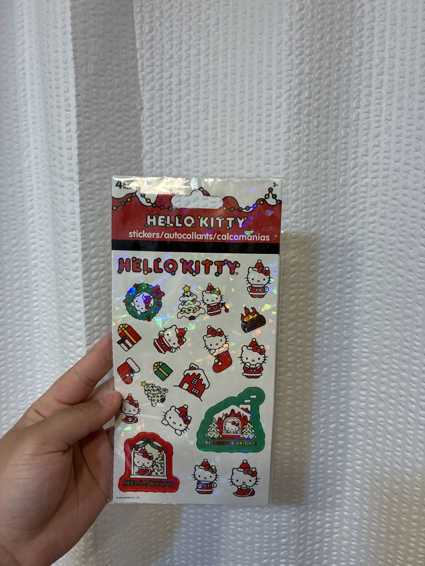 Hello Kitty Holiday Sticker Sheets